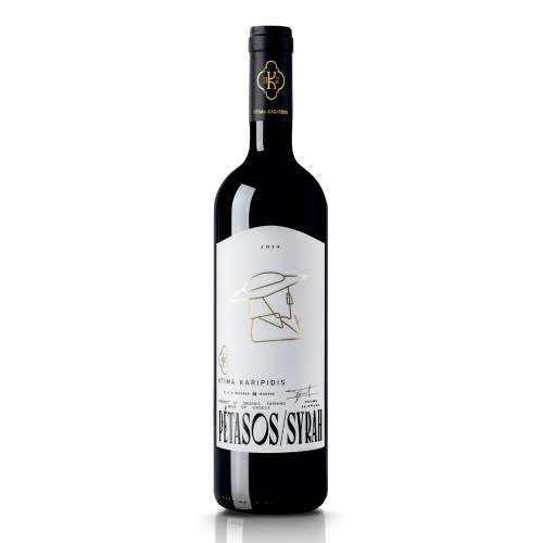 Εικόνα της Κτήμα Καριπίδη Petasos Syrah 750ml (2015), Ερυθρός Ξηρός