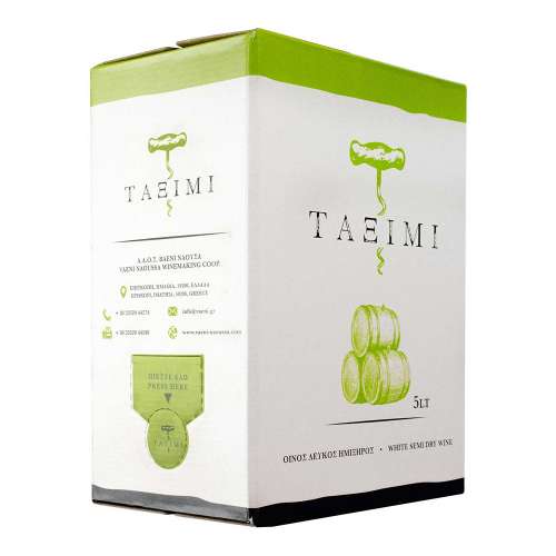 Picture of Vaeni Coop Wine Bag Taximi Xinomavro 5Lt, White Semi Dry